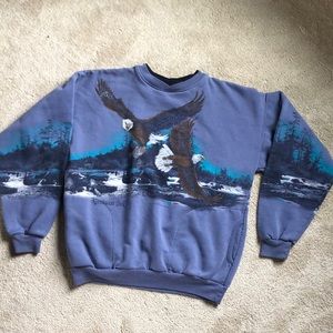 Vintage eagle crewneck sweatshirt